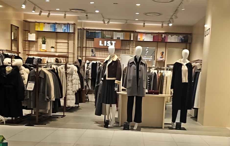 리스트 롯데백화점 평촌점